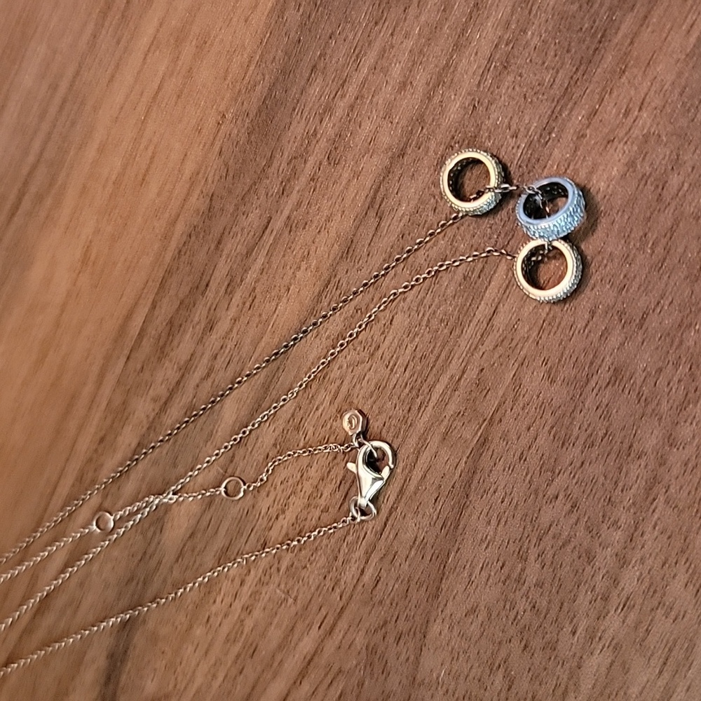 Origami owl necklace crystal